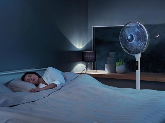 Rowenta Turbo Silence Extreme Standventilator mit 5 Flügeln und Fernbedienung