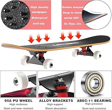 Flying Eagle F5S Eclipse 4x80 Urban-Skates mit CNC-Alu-Schiene