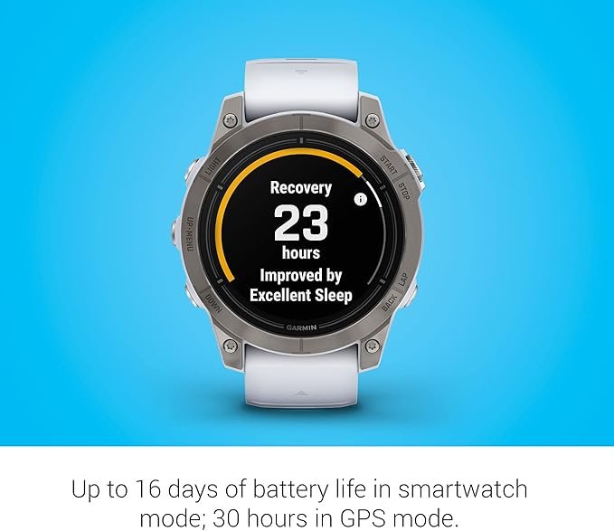 Garmin Epix Pro (Gen 2) 47mm AMOLED-Multisportuhr mit Topo-Karten