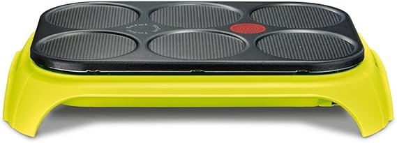 Tefal PY900D – Crêpière für 6 Crêpes, 1100W, 3 Farben