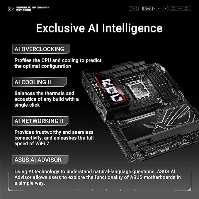 ASUS ROG Maximus Z790 Hero WiFi 6E Mainboard für Intel LGA1700