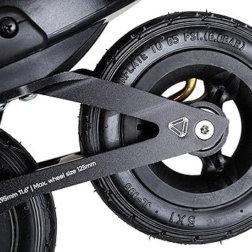 Powerslide Hardcore Evo Pro Carbon 3x125 Trinity Fitness-Skates mit Klettverschluss