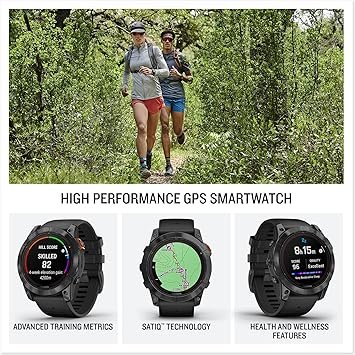 Garmin Fenix 7 Pro Multisport-GPS-Uhr mit Solar-Ladeoption