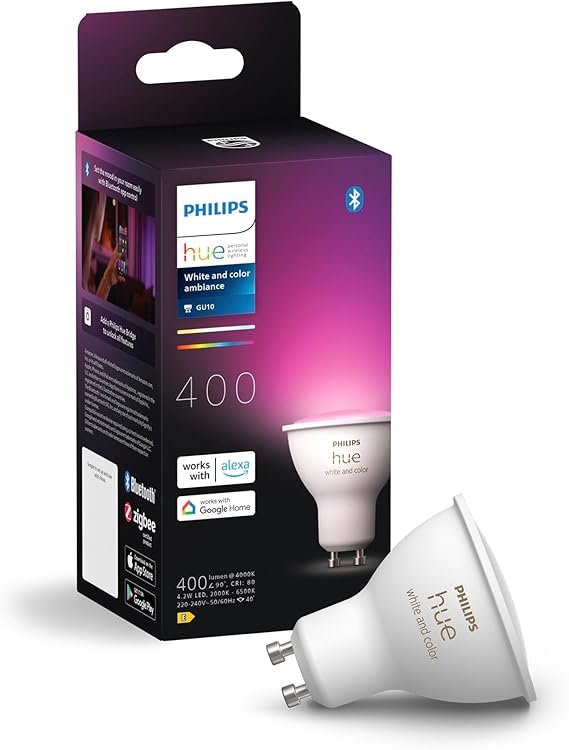 Philips Hue White Ambiance Deckenleuchte Cher mit Dimmer